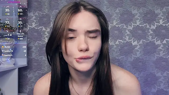 Snapshot of BlissDodd chatting on 02.04.25 BlissDodd online show from 02.04.25