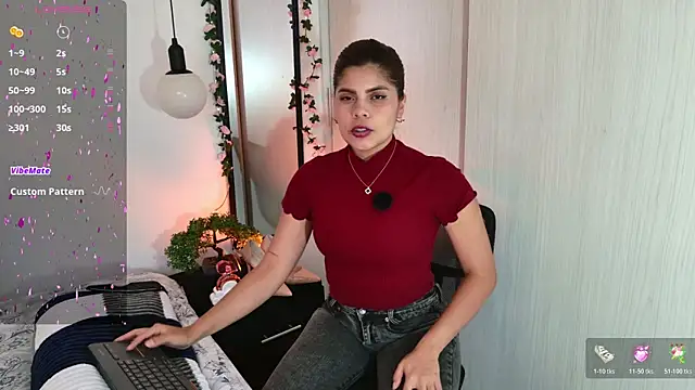 Snapshot of cutehanna1 chatting on 02.19.26 cutehanna1 online show from 02.19.26