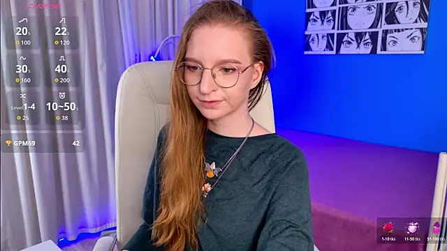 VioletShine online show from 03.07.26