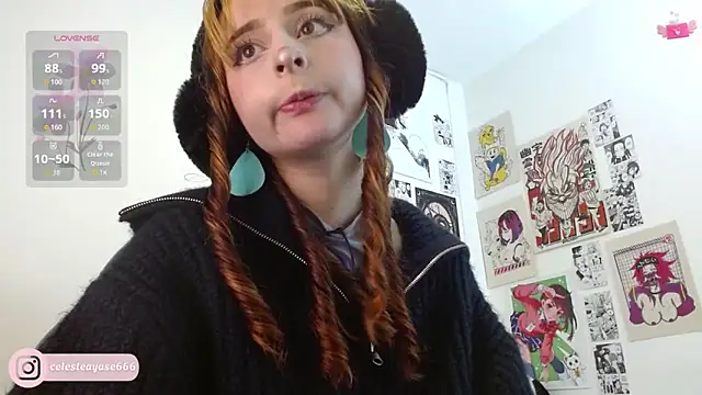 Snapshot of CelesteAyase chatting on 11.28.25 CelesteAyase online show from 11.28.25