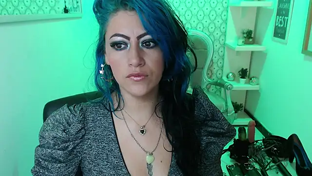 scarleth blue online show from 03.21.25