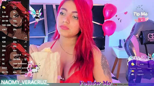 Snapshot of Naomy_veracruz_ chatting on 02.22.25 Naomy veracruz online show from 02.22.25