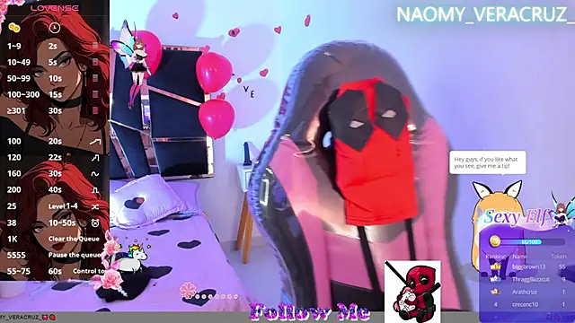 Snapshot of Naomy_veracruz_ chatting on 02.25.25 Naomy veracruz online show from 02.25.25