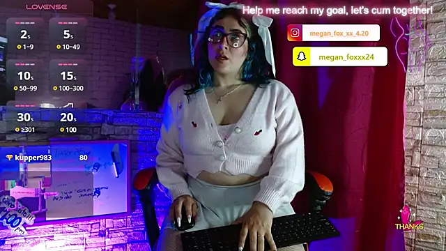 Meg4n 420 online show from 03.11.25