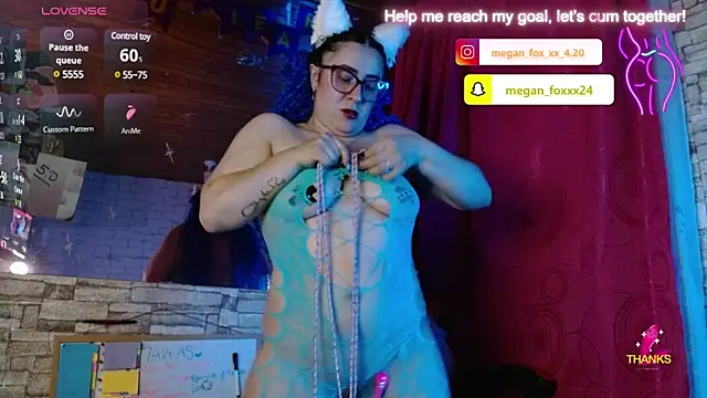 Meg4n 420 online show from 03.20.25