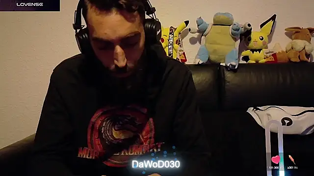 Snapshot of DaWoD030 chatting on 10.01.25 DaWoD030 online show from 10.01.25