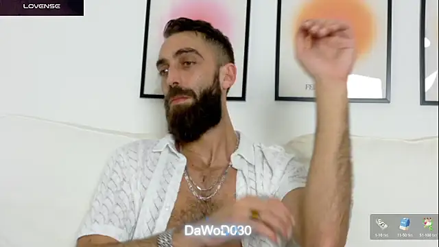 Snapshot of DaWoD030 chatting on 10.23.25 DaWoD030 online show from 10.23.25