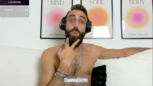 Snapshot of DaWoD030 chatting on 10.25.25 DaWoD030 online show from 10.25.25