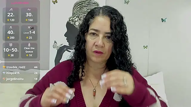 Snapshot of Adelesmithh chatting on 02.20.25 Adelesmithh online show from 02.20.25