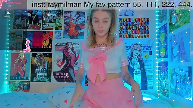 Snapshot of AliceMilman chatting on 12.13.24 AliceMilman online show from 12.13.24