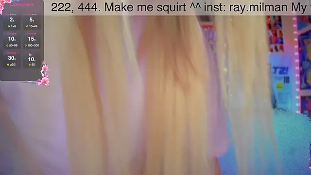 Snapshot of AliceMilman chatting on 02.08.25 AliceMilman online show from 02.08.25