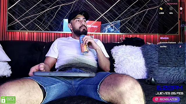 Snapshot of BEN_BLAZE chatting on 02.26.26 BEN BLAZE online show from 02.26.26