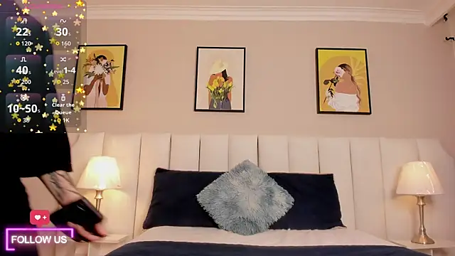 Snapshot of sett_and_gwen chatting on 03.03.26 sett and gwen online show from 03.03.26