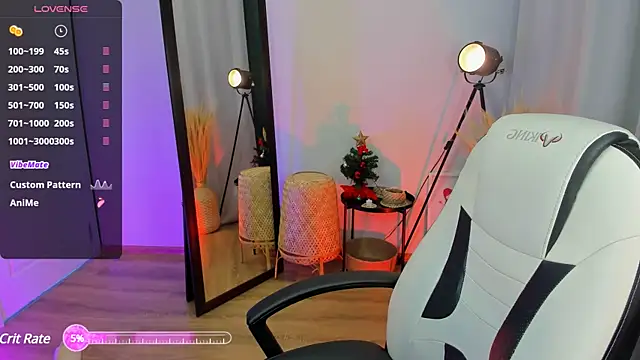 Snapshot of DarkErica chatting on 01.06.25 DarkErica online show from 01.06.25