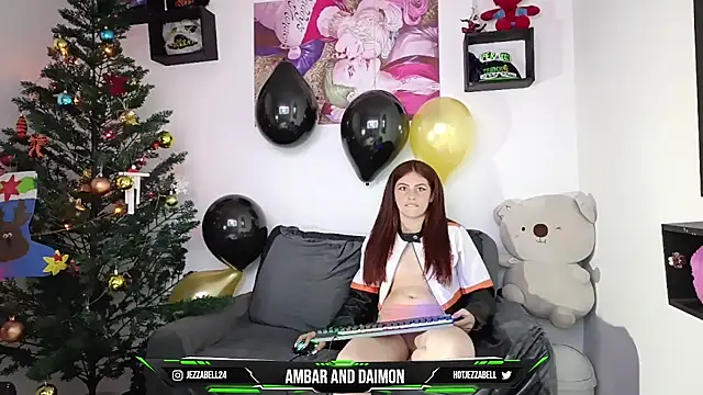 Snapshot of Ambar_and_daimon_ chatting on 01.02.25 Ambar and daimon online show from 01.02.25