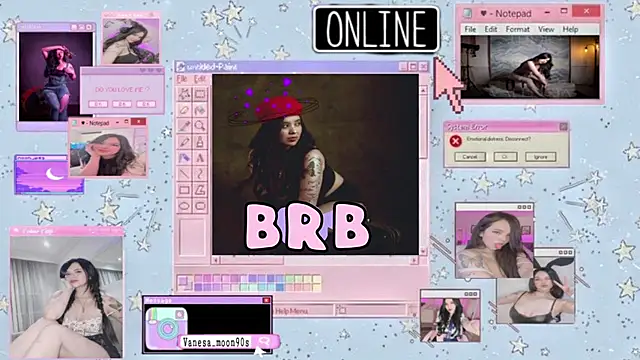 vanesa moon   online show from 03.01.25