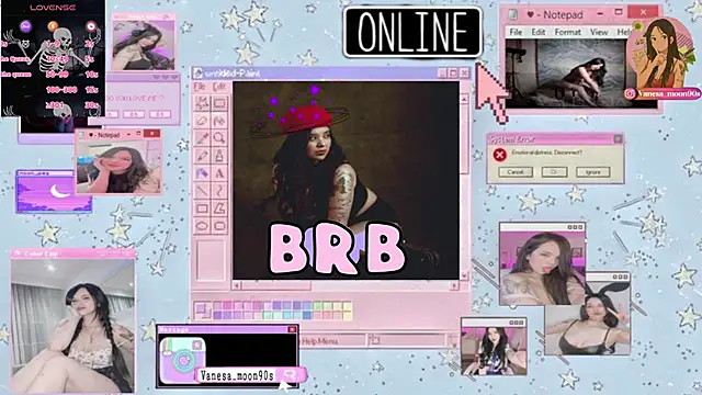 vanesa moon   online show from 10.30.25