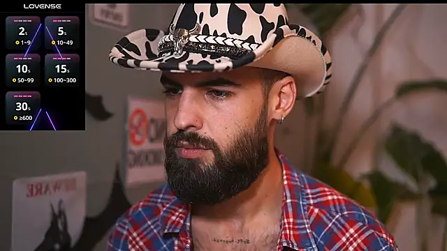 HairyRobxxx online show from 10.30.25