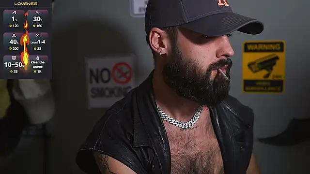 HairyRobxxx online show from 11.21.25