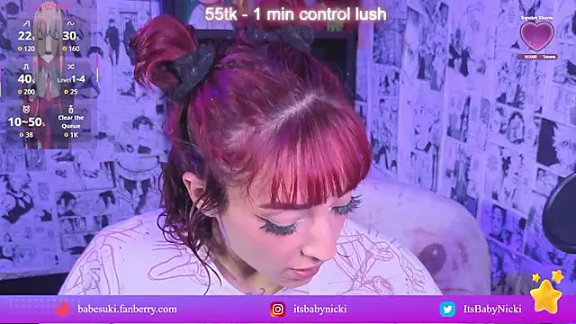 NickiYoung online show from 03.10.26