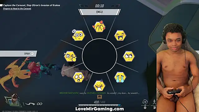 Snapshot of lovemirgaming chatting on 09.26.25 lovemirgaming online show from 09.26.25