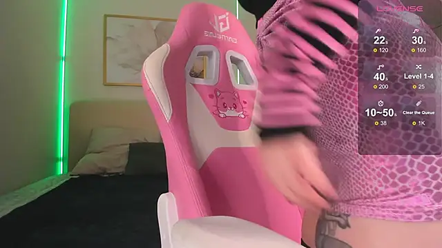 blue nymph1 online show from 12.21.25