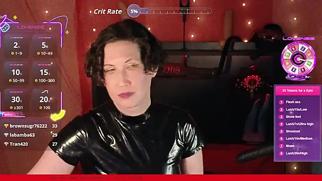 MistressVeritasX online show from 10.23.25