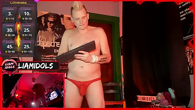 LiamIdols online show from 01.21.25