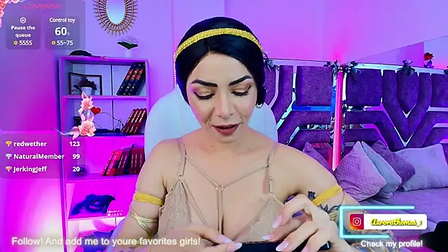 Aurora thomas  1 online show from 01.23.25