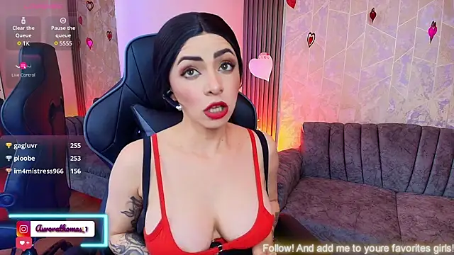 Aurora thomas  1 online show from 02.11.25