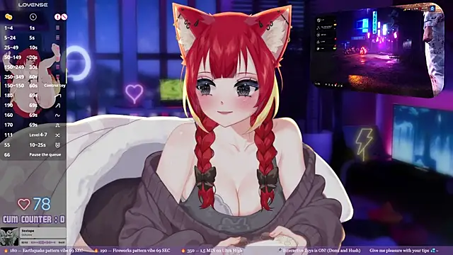 LewdKira VT online show from 03.22.26