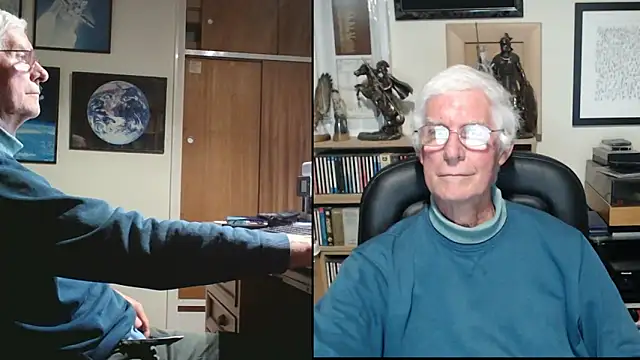 Snapshot of bigears chatting on 10.12.25 bigears online show from 10.12.25