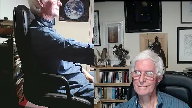 Snapshot of bigears chatting on 10.31.25 bigears online show from 10.31.25