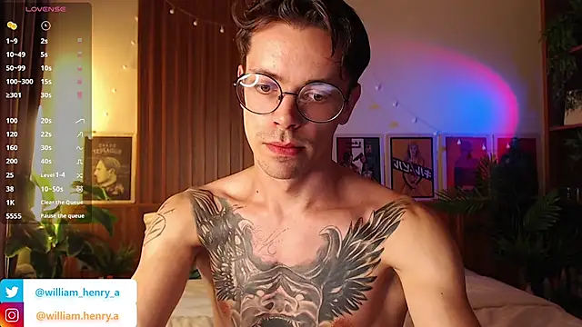 William Henry  online show from 02.05.26