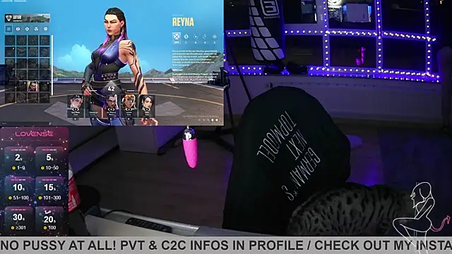 Snapshot of Gamergirl-Linela chatting on 02.13.25 Gamergirl-Linela online show from 02.13.25