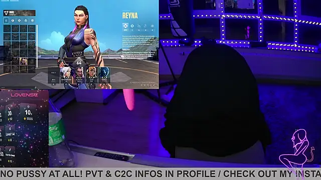 Snapshot of Gamergirl-Linela chatting on 02.19.25 Gamergirl-Linela online show from 02.19.25