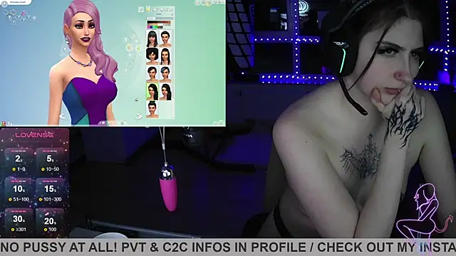 Snapshot of Gamergirl-Linela chatting on 03.05.25 Gamergirl-Linela online show from 03.05.25