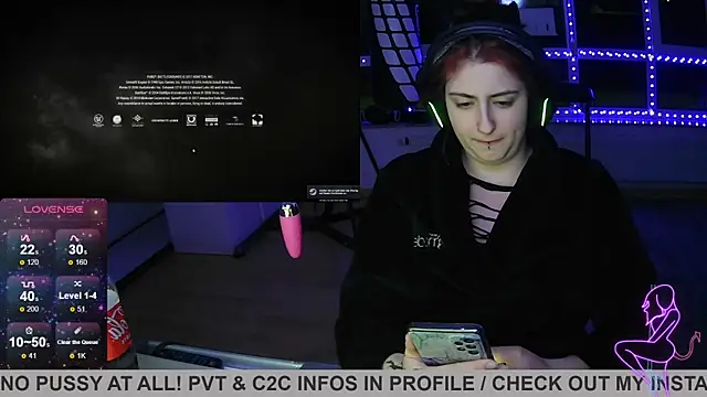 Snapshot of Gamergirl-Linela chatting on 03.19.25 Gamergirl-Linela online show from 03.19.25