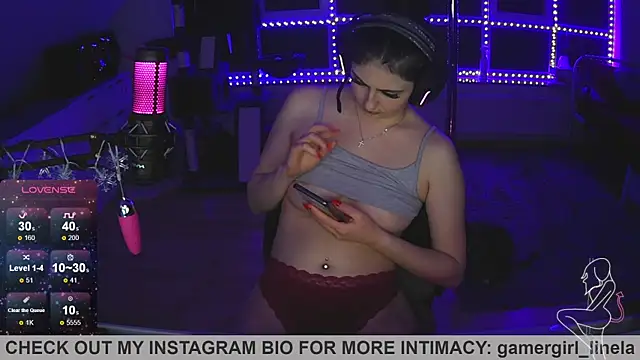 Gamergirl-Linela online show from 11.23.25