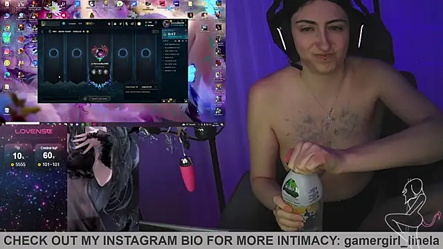 Gamergirl-Linela online show from 01.08.26