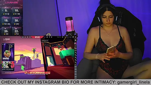 Gamergirl-Linela online show from 02.23.26