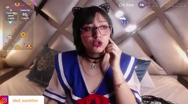 Snapshot of DarkMysterysF chatting on 02.15.25 DarkMysterysF online show from 02.15.25