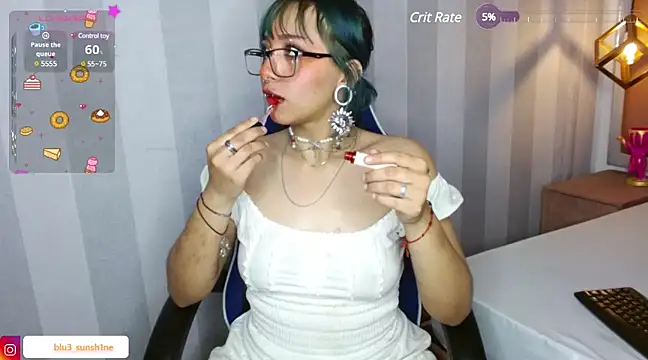 Snapshot of DarkMysterysF chatting on 02.19.25 DarkMysterysF online show from 02.19.25