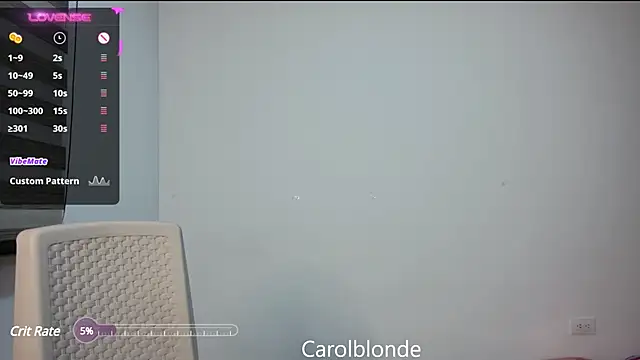 Snapshot of Carolblonde chatting on 02.24.25 Carolblonde online show from 02.24.25