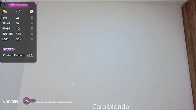 Snapshot of Carolblonde chatting on 03.12.25 Carolblonde online show from 03.12.25