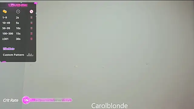 Snapshot of Carolblonde chatting on 03.13.25 Carolblonde online show from 03.13.25