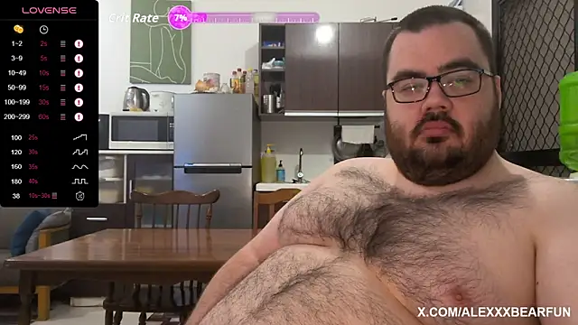 Snapshot of alexxxbear chatting on 09.13.25 alexxxbear online show from 09.13.25