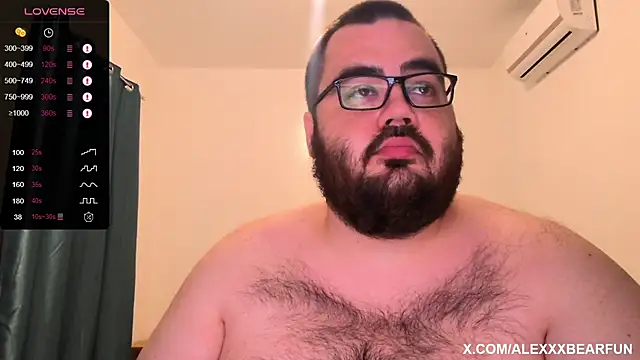 alexxxbear online show from 01.16.26