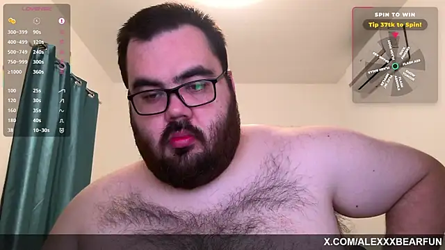 alexxxbear online show from 02.22.26