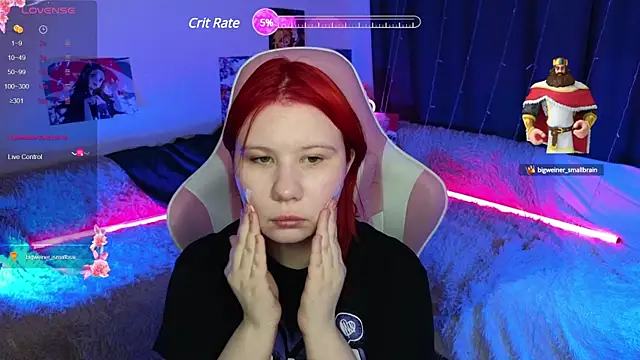 Little kitsune1707 online show from 02.25.25